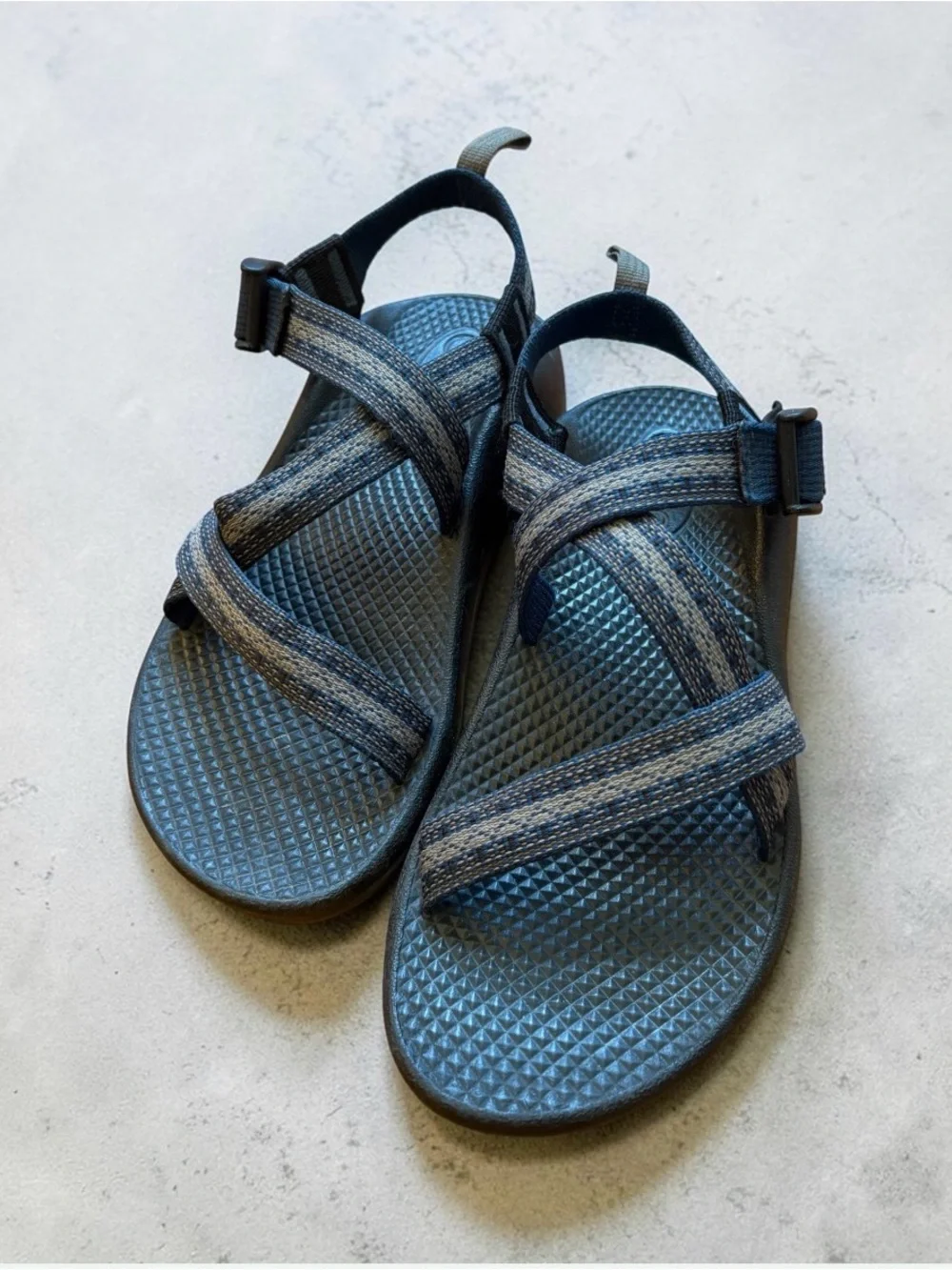 Chaco | Blue Strappy Outdoor Sandals | Big Kids Size 3